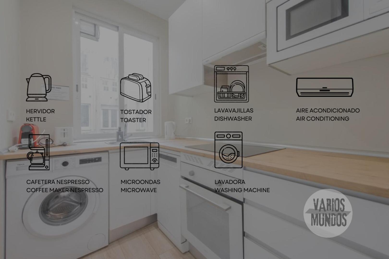 Apartmán Cool Piso De 3Hab En El Centro De Madrid-La Latina Exteriér fotografie